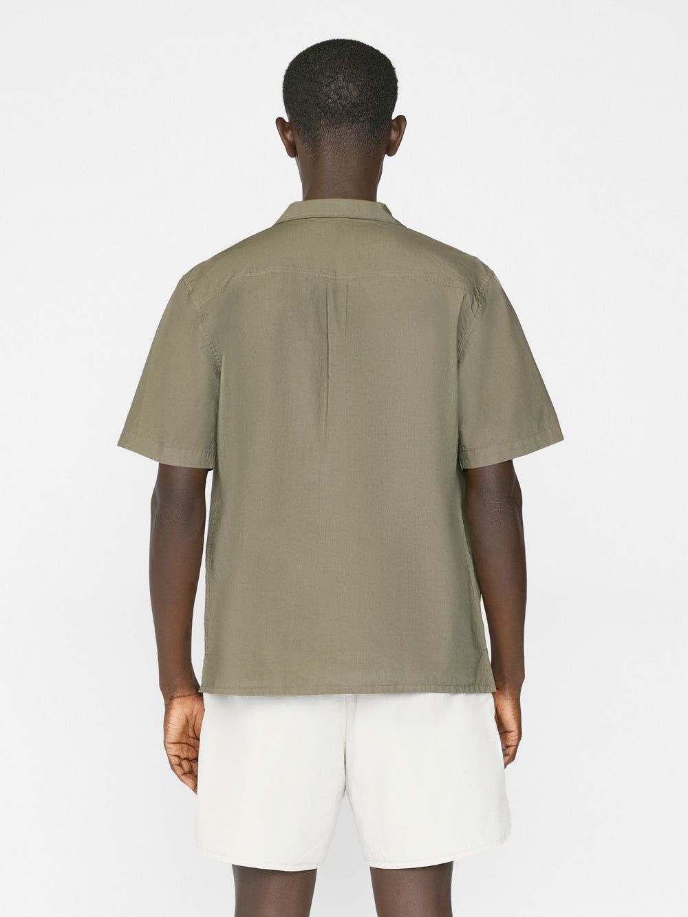 Camp Collar Shirt -- Old Green sold by Frame Denim product image thumbnail 6