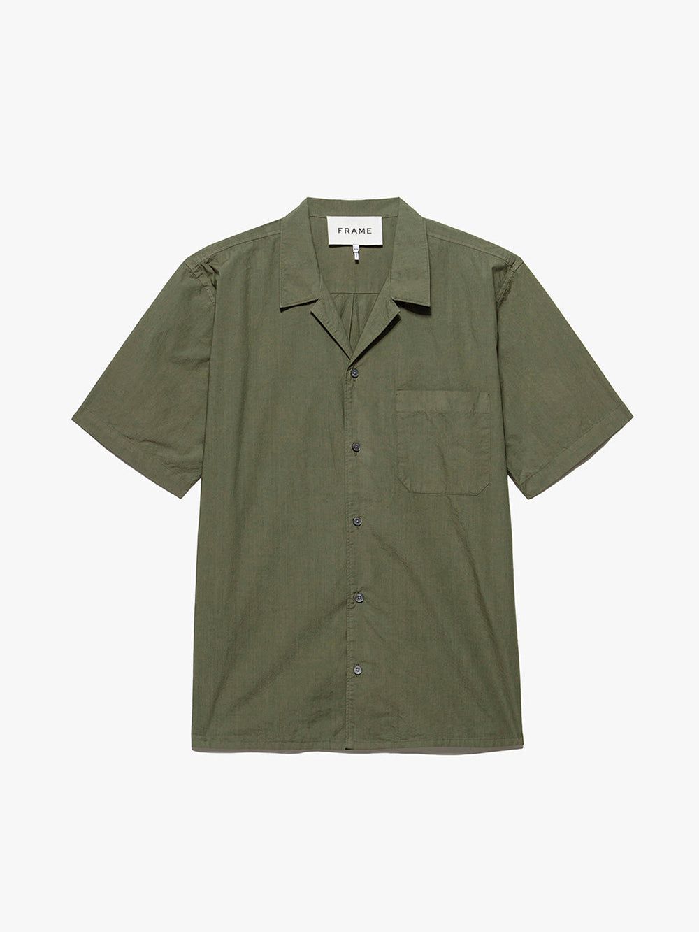 Camp Collar Shirt -- Old Green sold by Frame Denim