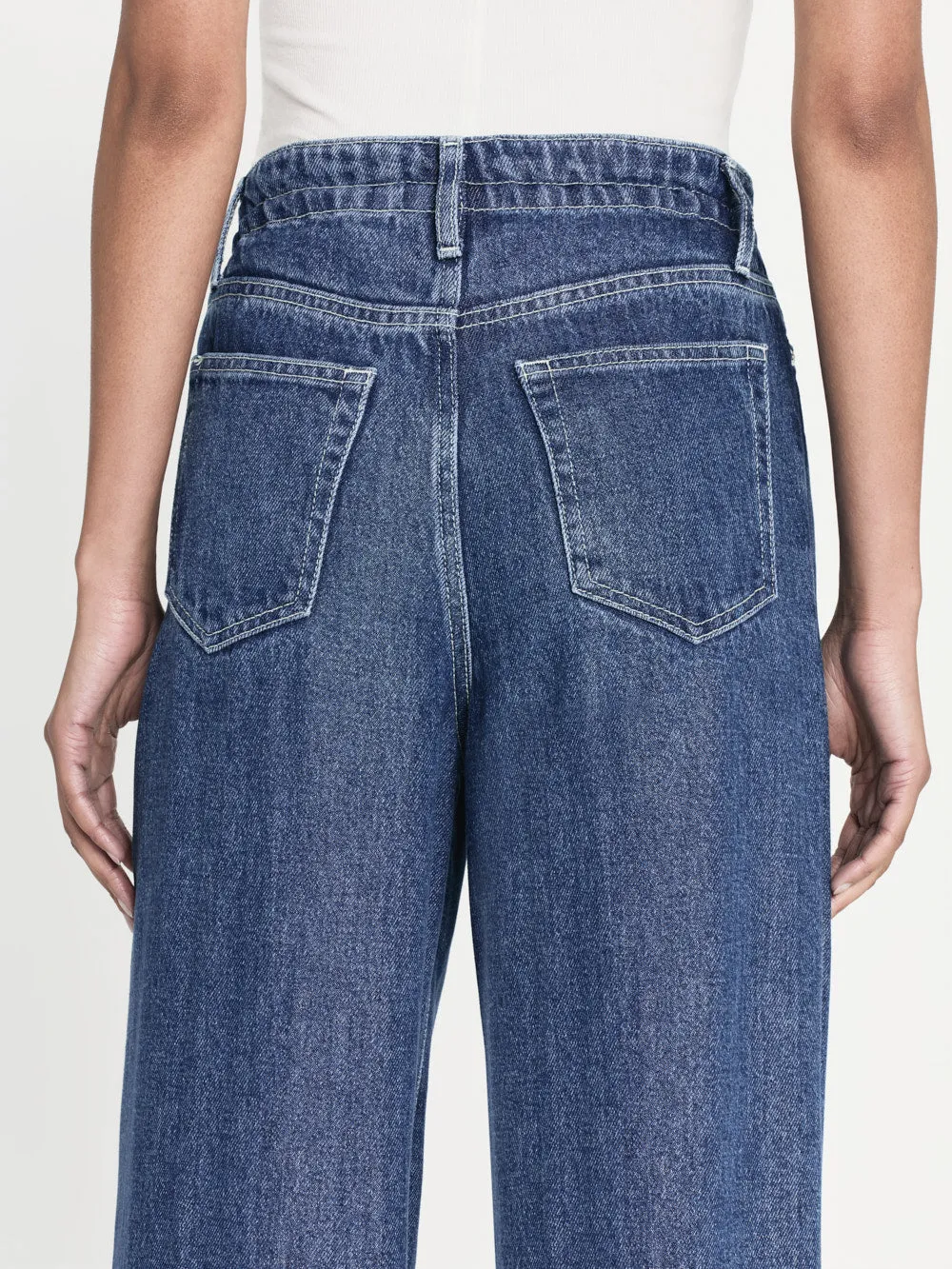 Drawstring Wide Leg -- Ghost sold by Frame Denim product image thumbnail 4