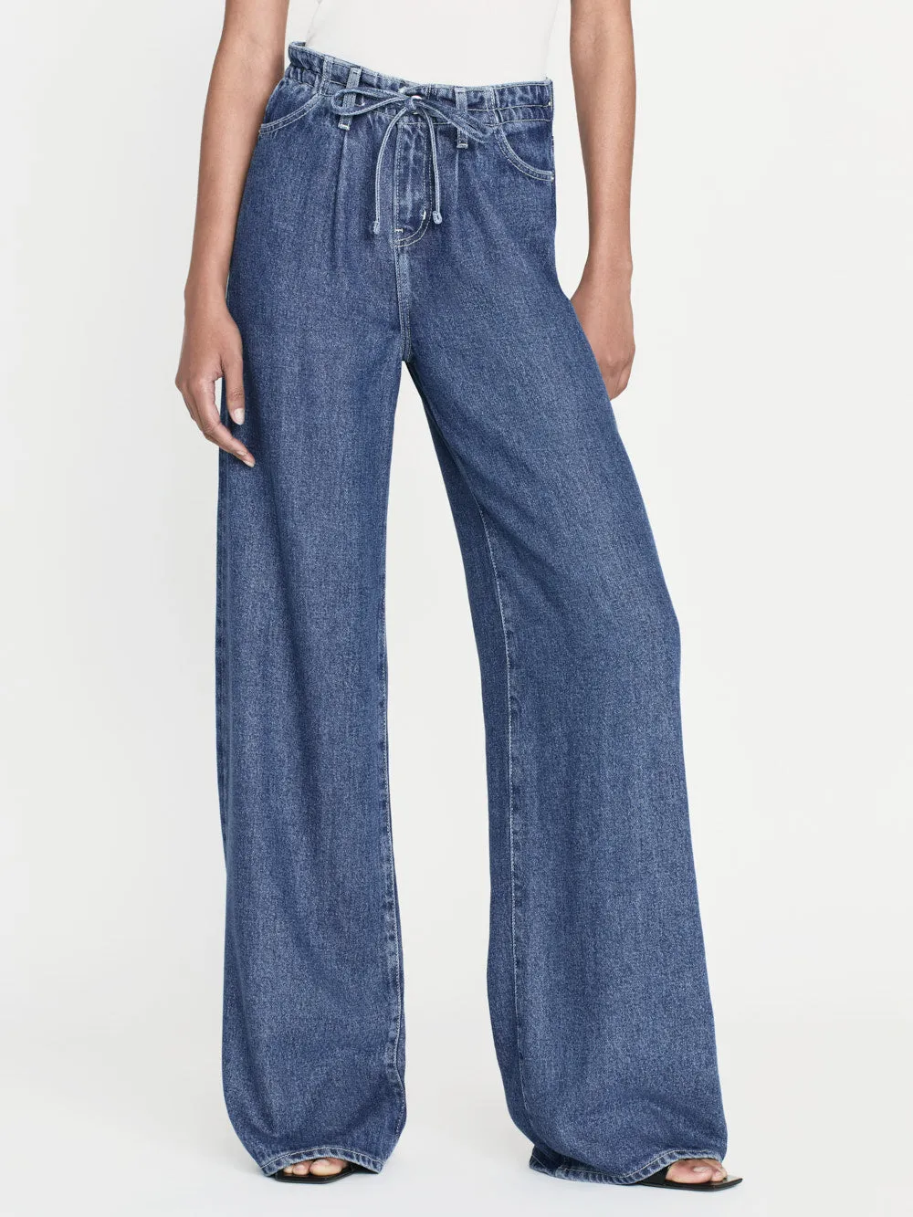 Drawstring Wide Leg -- Ghost sold by Frame Denim product image thumbnail 3