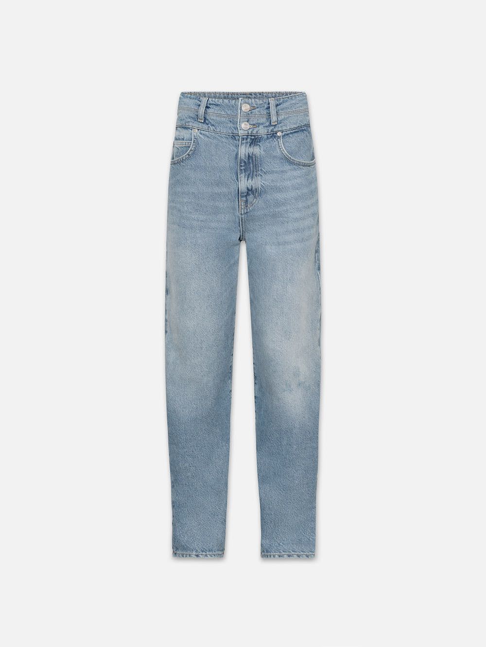 Double Waist Band Long Barrel -- Weston sold by Frame Denim