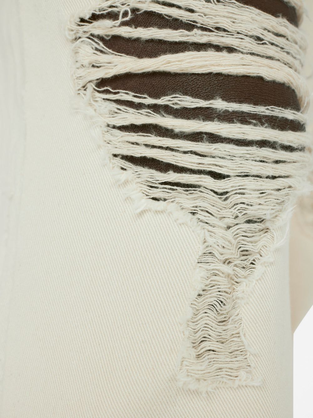 Extra Wide Leg Jean -- White Sand Destructed sold by Frame Denim product image thumbnail 6