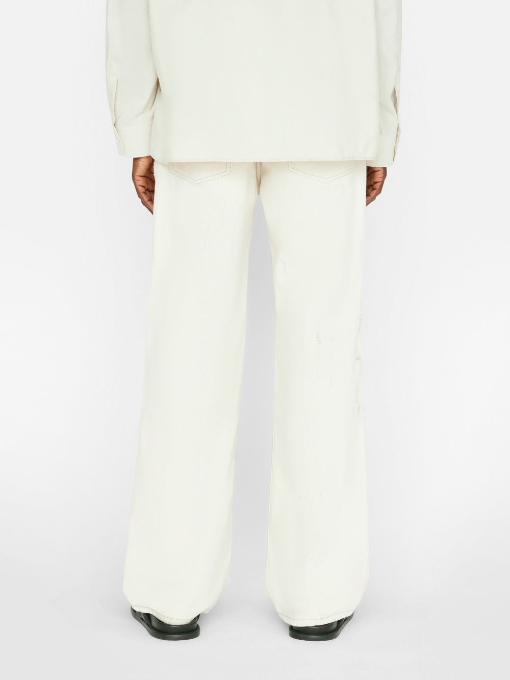 Extra Wide Leg Jean -- White Sand Destructed sold by Frame Denim product image thumbnail 8