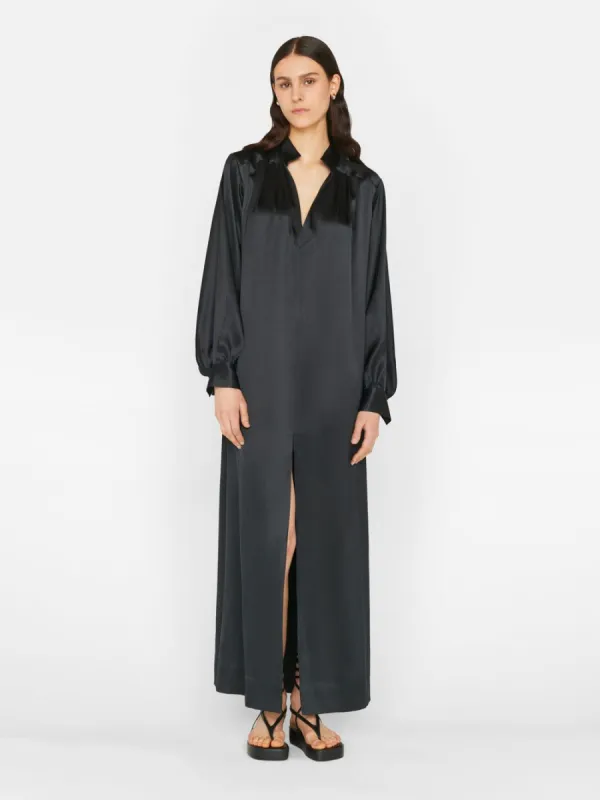 Kaftan Maxi Dress -- Noir made by Frame Denim