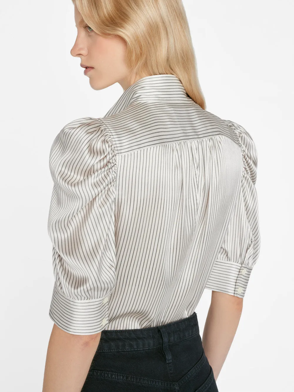 Gillian Top -- Bone Multi sold by Frame Denim product image thumbnail 5