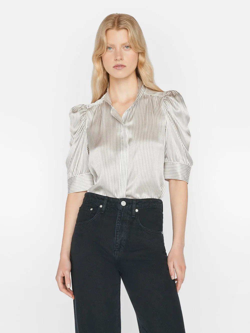 Gillian Top -- Bone Multi sold by Frame Denim product image thumbnail 2