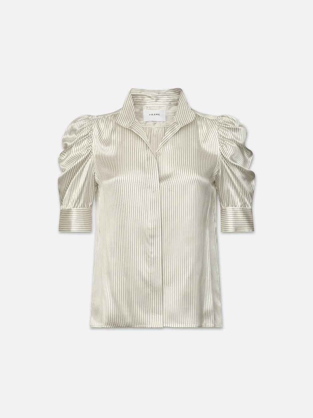 Gillian Top -- Bone Multi sold by Frame Denim