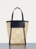 Le Market Shopper -- Natural/Noir sold by Frame Denim