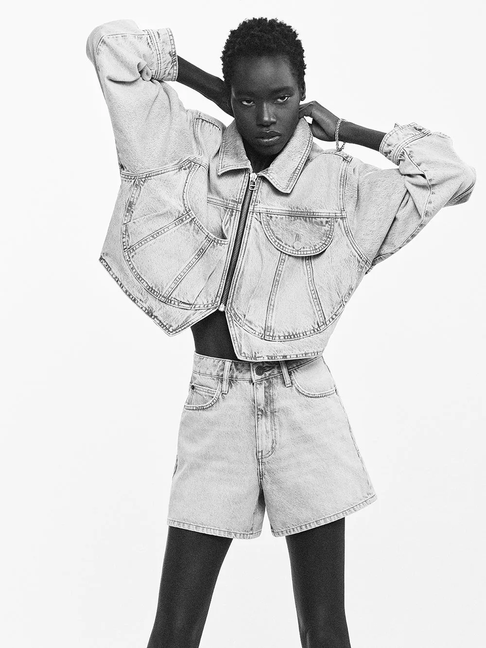 Heart Jacket -- Fizz Indigo sold by Frame Denim product image thumbnail 2