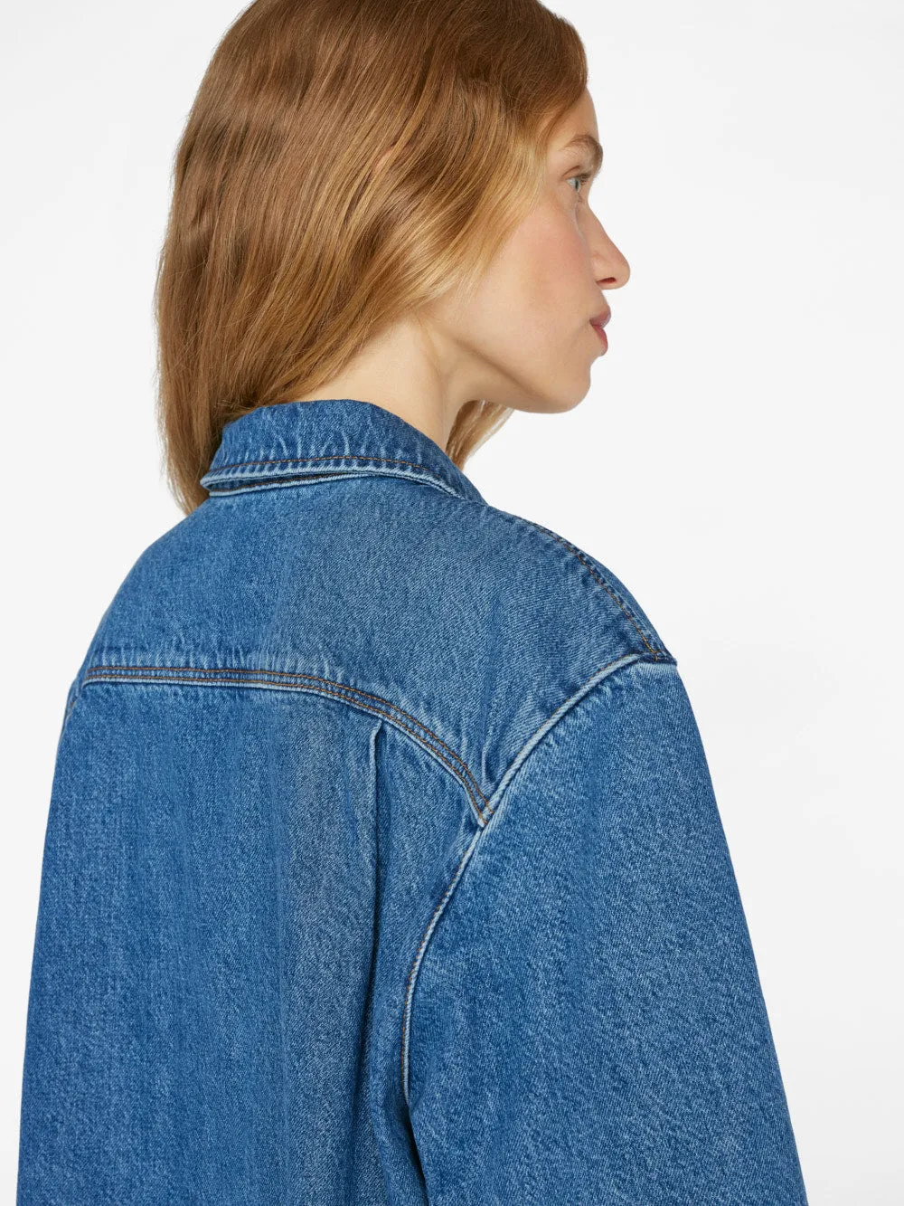 A Line Shirt Dress -- Brisk sold by Frame Denim product image thumbnail 4