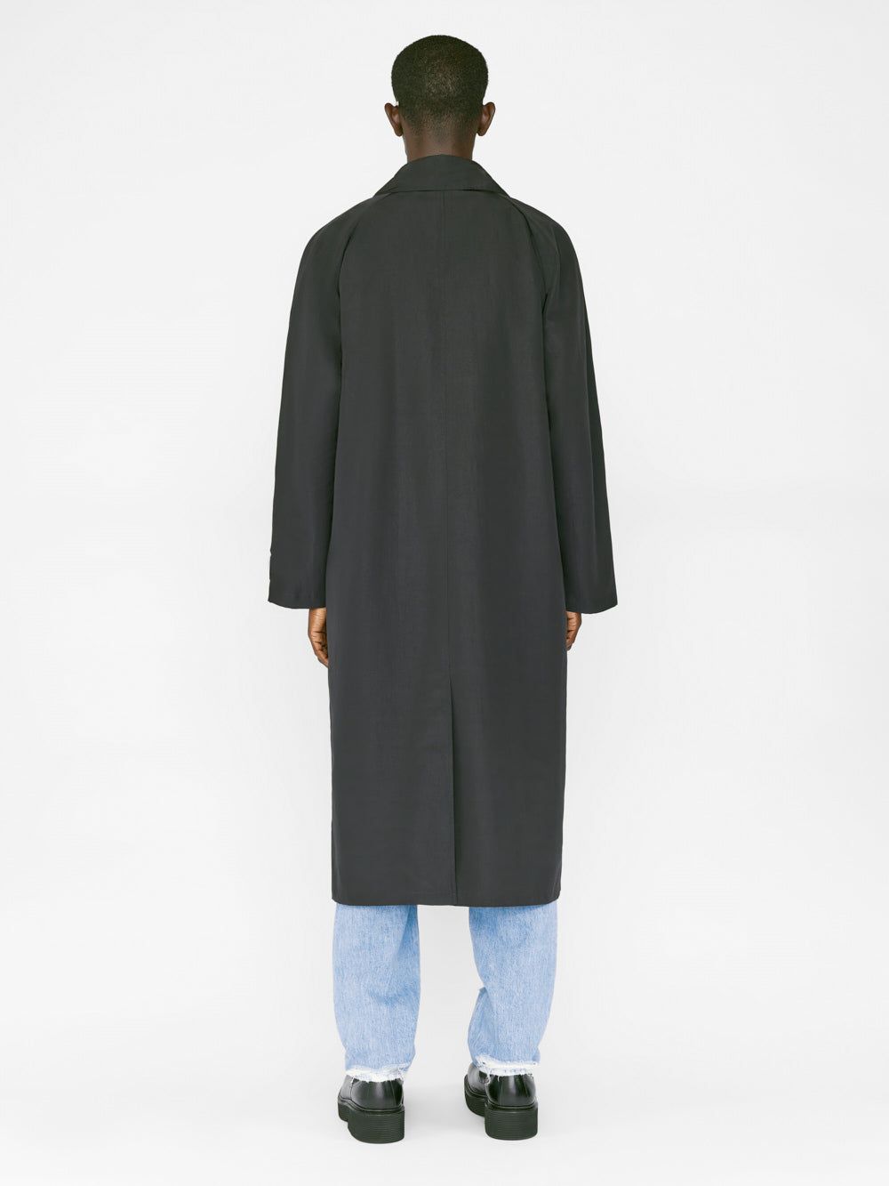 Relaxed Volume Trench -- Noir sold by Frame Denim product image thumbnail 6