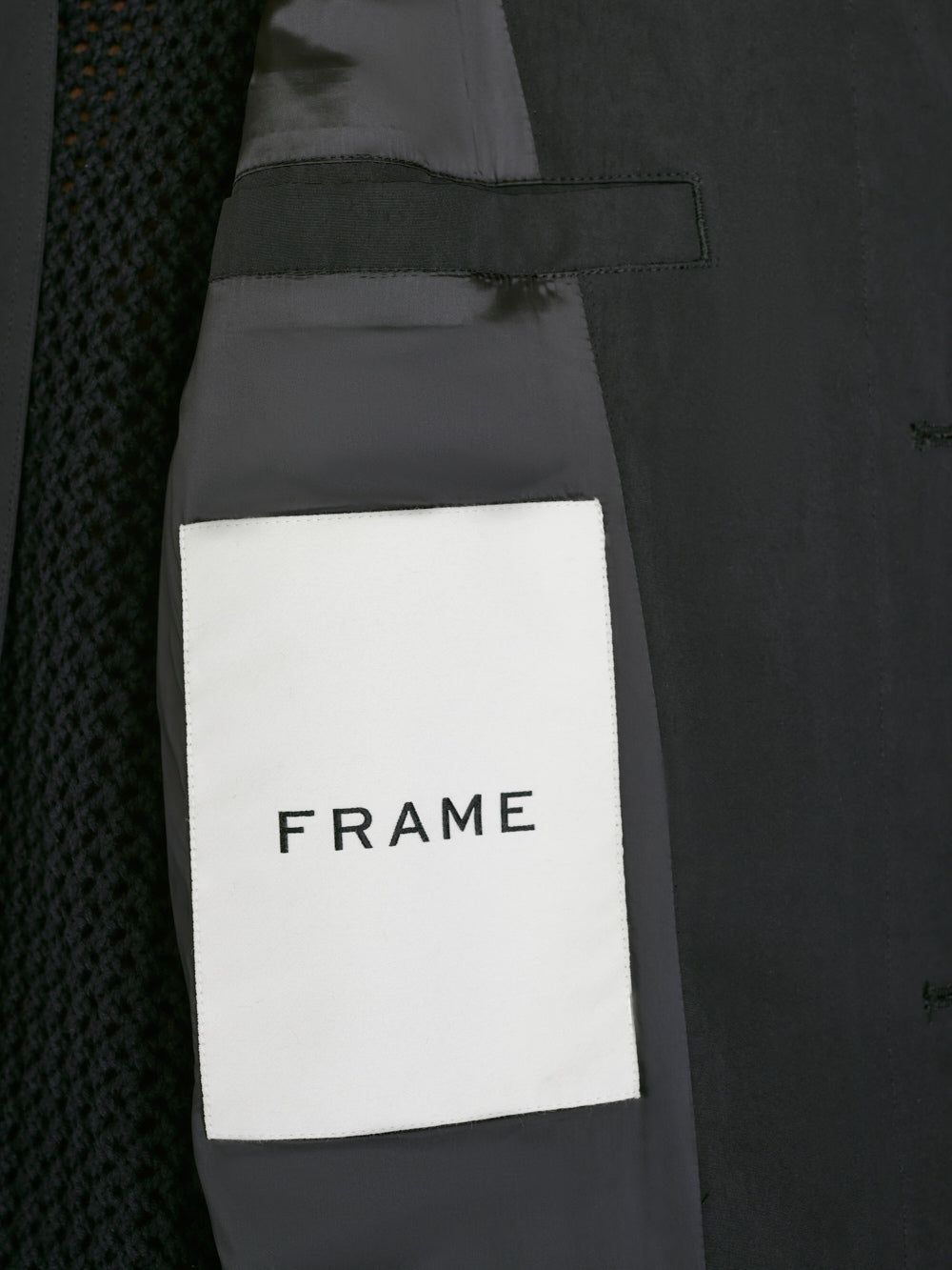 Relaxed Volume Trench -- Noir sold by Frame Denim product image thumbnail 8