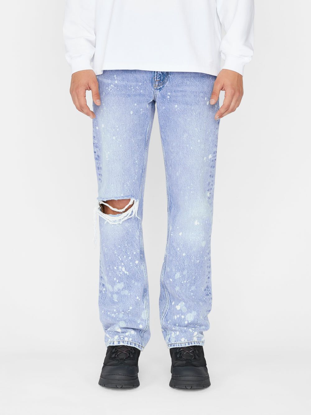 The Boxy Jean -- Parnell Rips sold by Frame Denim product image thumbnail 3