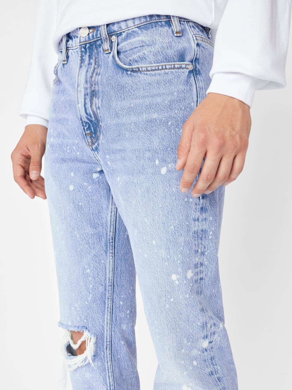 The Boxy Jean -- Parnell Rips sold by Frame Denim product image thumbnail 4