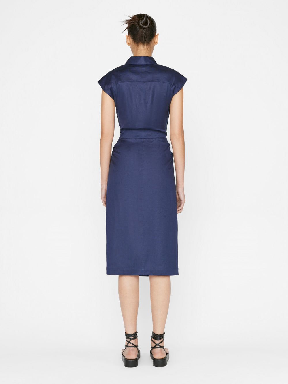Sleeveless Twist Dress -- Navy sold by Frame Denim product image thumbnail 7