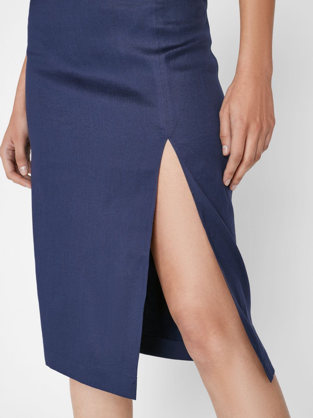 Sleeveless Twist Dress -- Navy sold by Frame Denim product image thumbnail 5