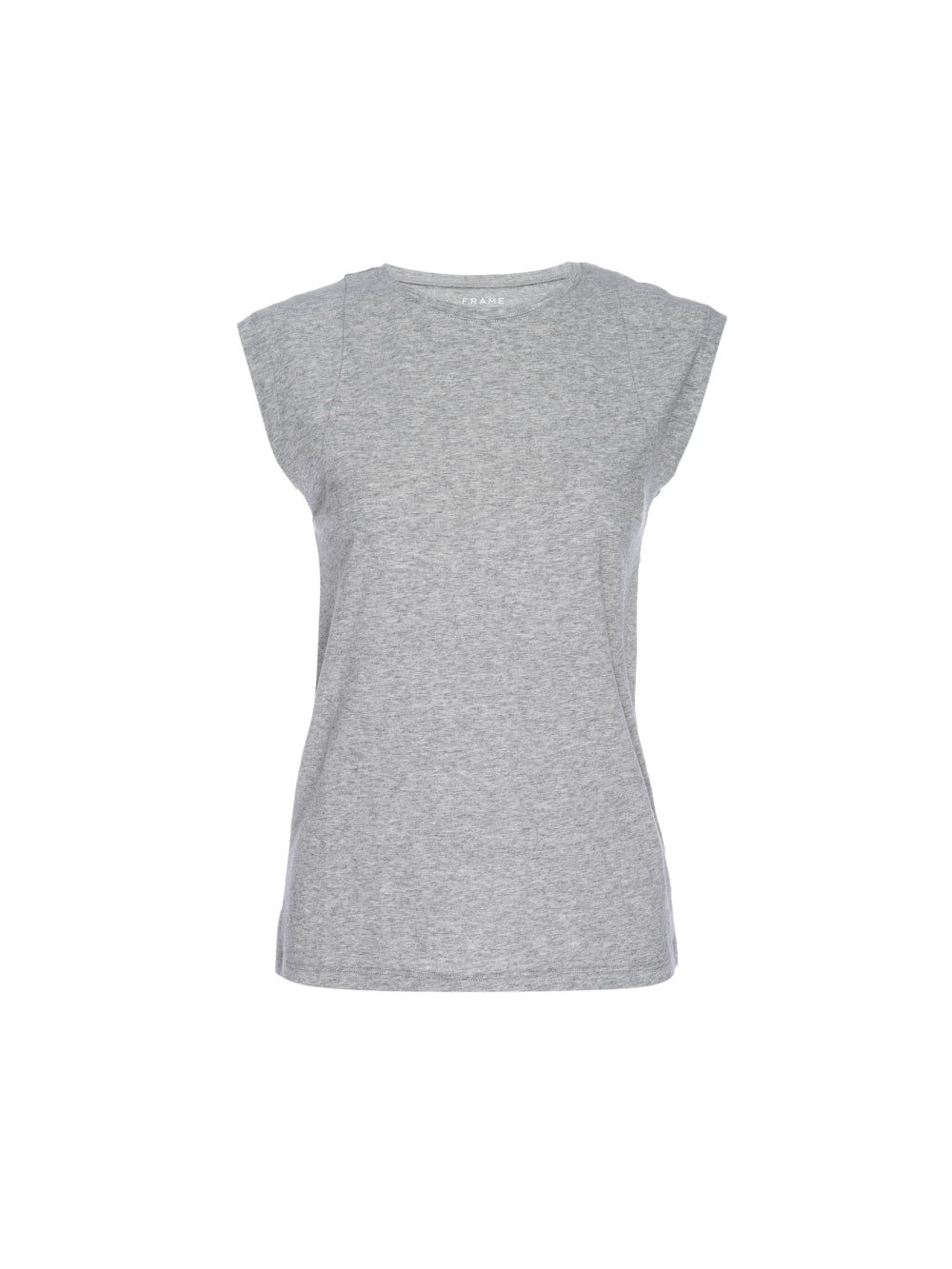 Le Mid Rise Muscle Tee -- Gris Heather sold by Frame Denim
