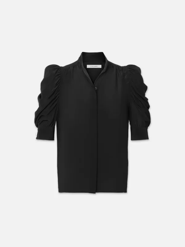 Gillian Top -- Noir sold by Frame Denim