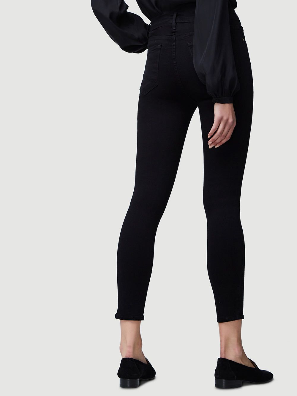 Le Color Crop -- Film Noir sold by Frame Denim product image thumbnail 4