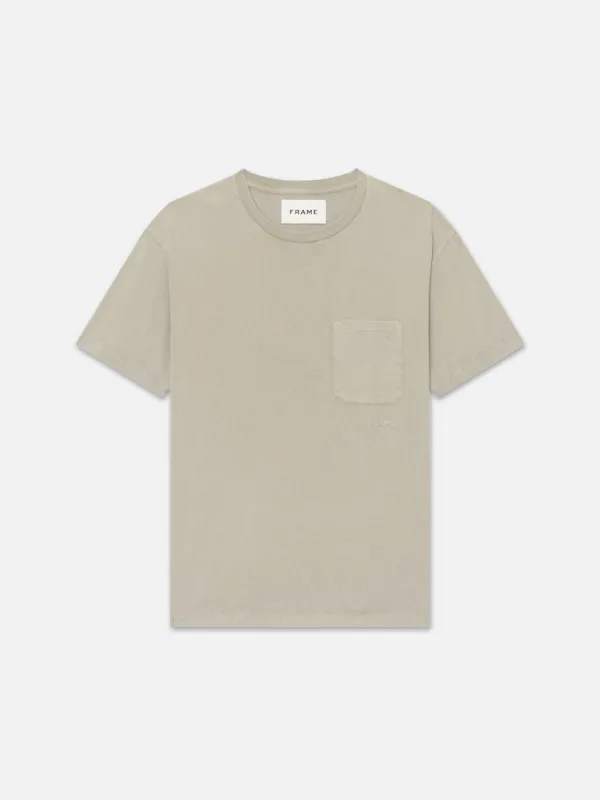 Vintage Tee -- Vintage Smoke Beige sold by Frame Denim