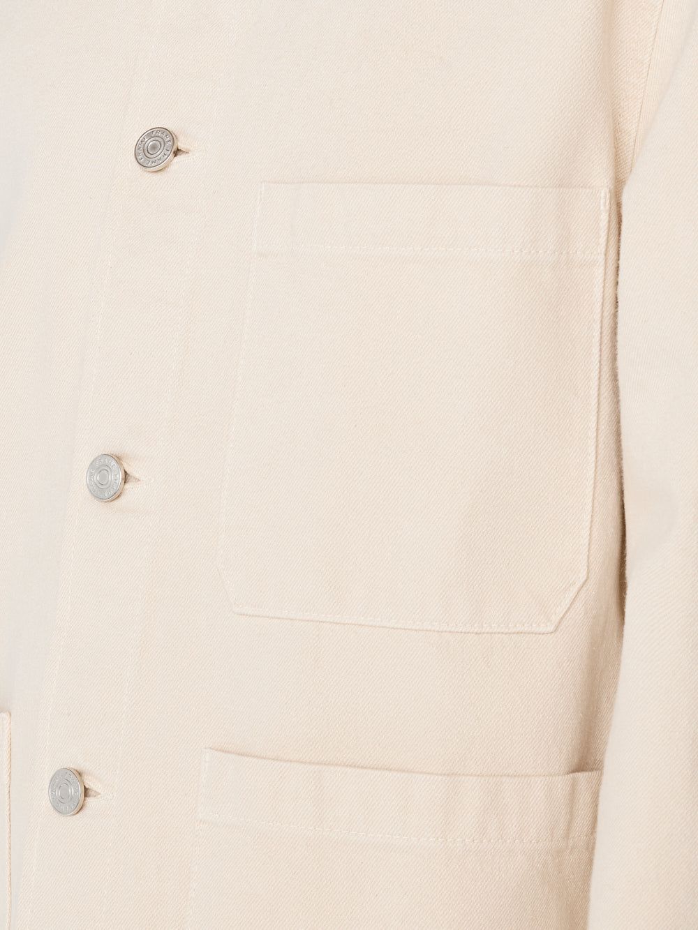 Denim Overshirt -- White Beige sold by Frame Denim product image thumbnail 6