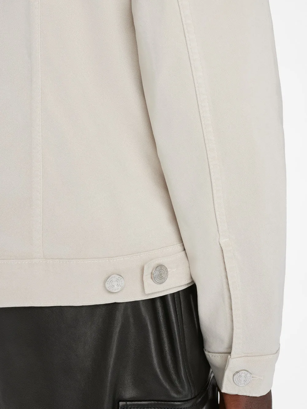 Twill Heritage Jacket -- Milk Beige sold by Frame Denim product image thumbnail 5