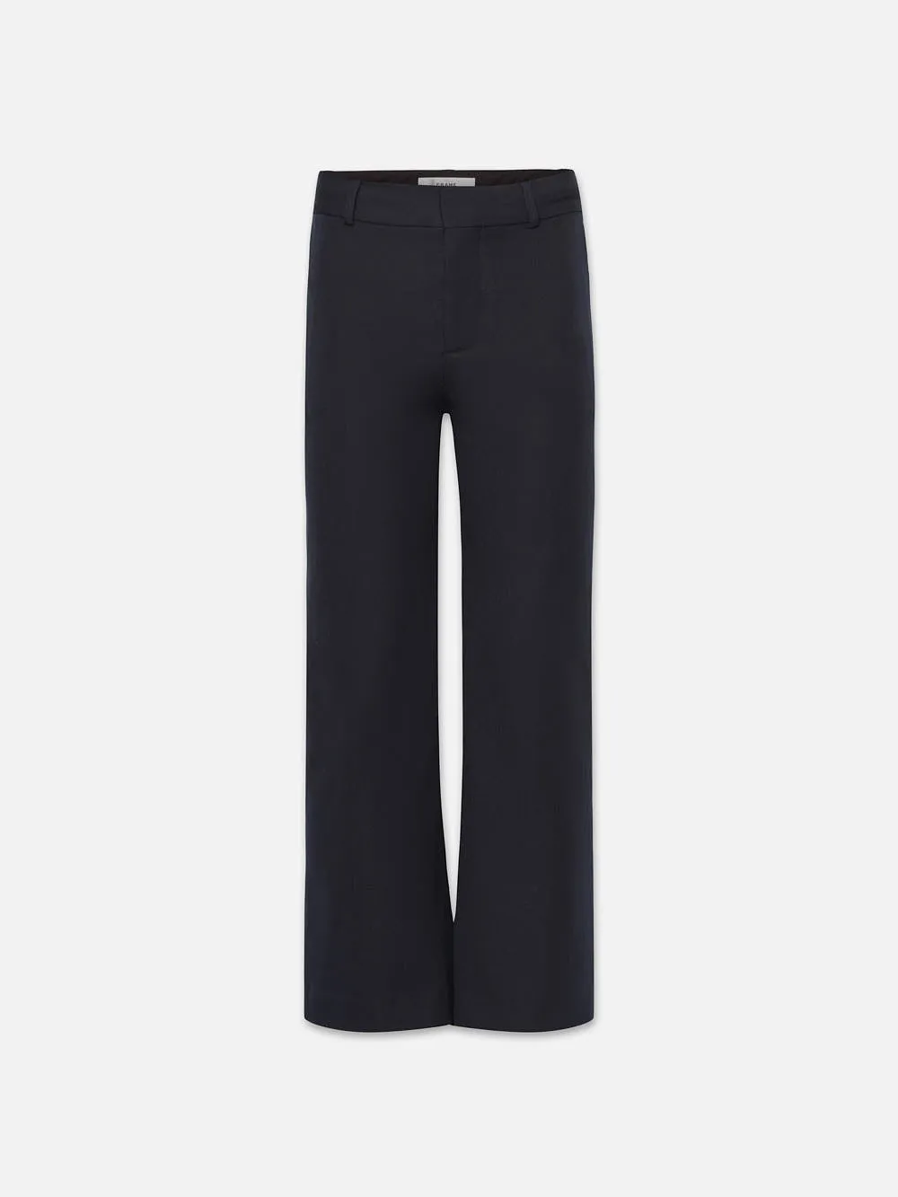Le Crop Palazzo Trouser -- Navy sold by Frame Denim