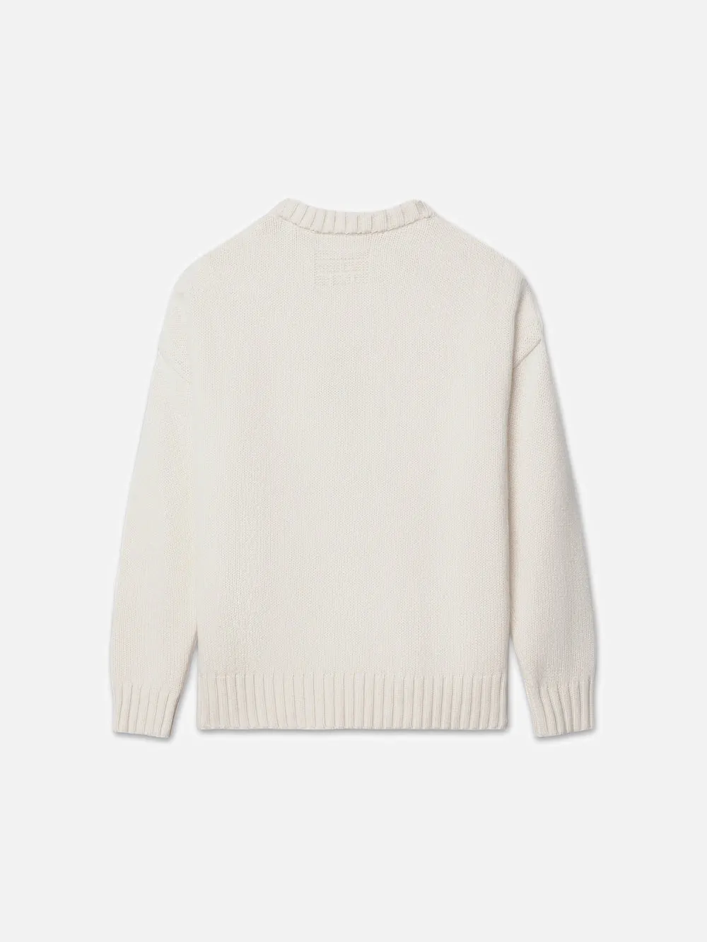 Ritz Unisex Cashmere Sweater -- Off White sold by Frame Denim product image thumbnail 3