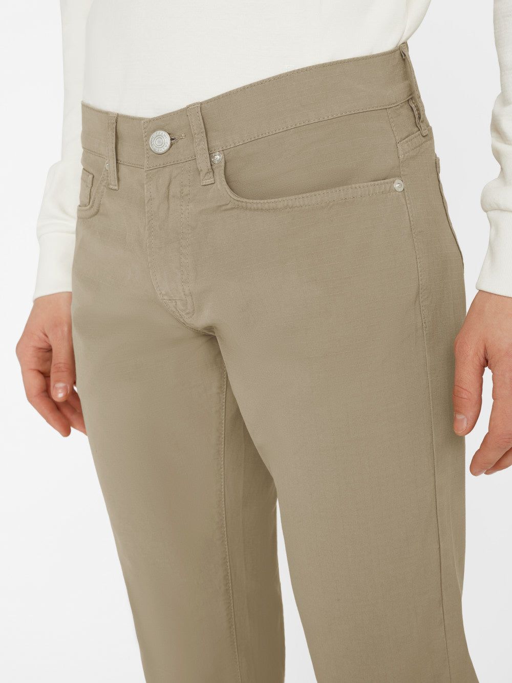 L'Homme Slim Ripstop -- Garage Surplus Khaki sold by Frame Denim product image thumbnail 5