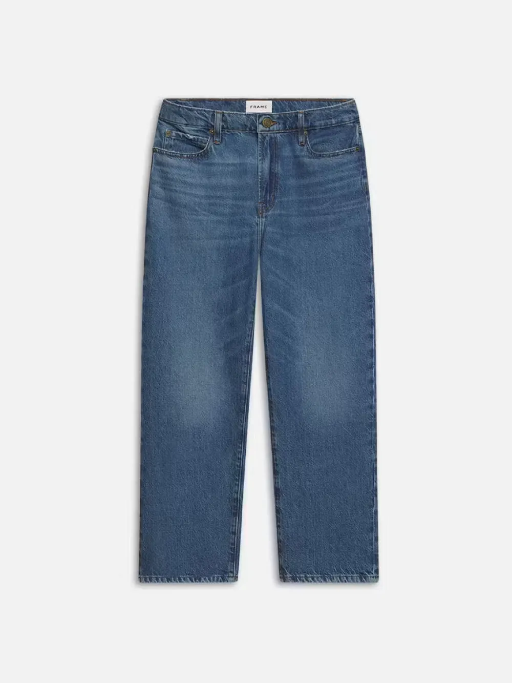 Le Jane Crop -- Caramia sold by Frame Denim