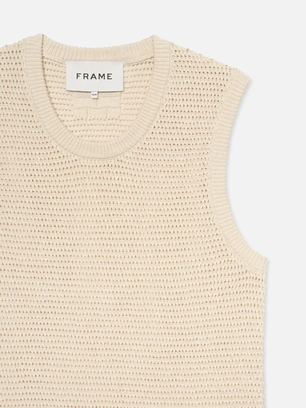 Sweater Tank -- Ecru sold by Frame Denim product image thumbnail 3