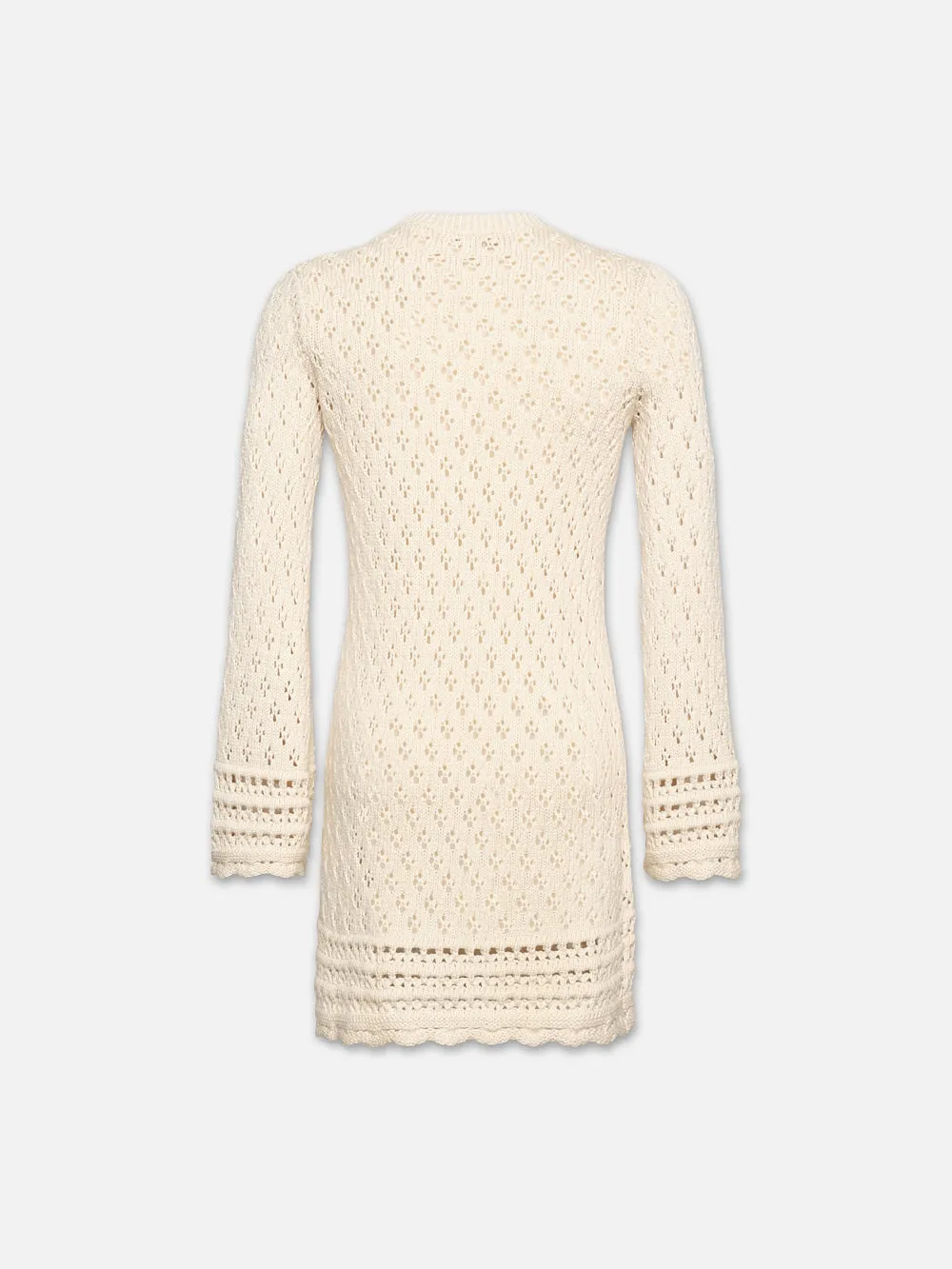 Crochet Shift Dress -- Ecru sold by Frame Denim product image thumbnail 5