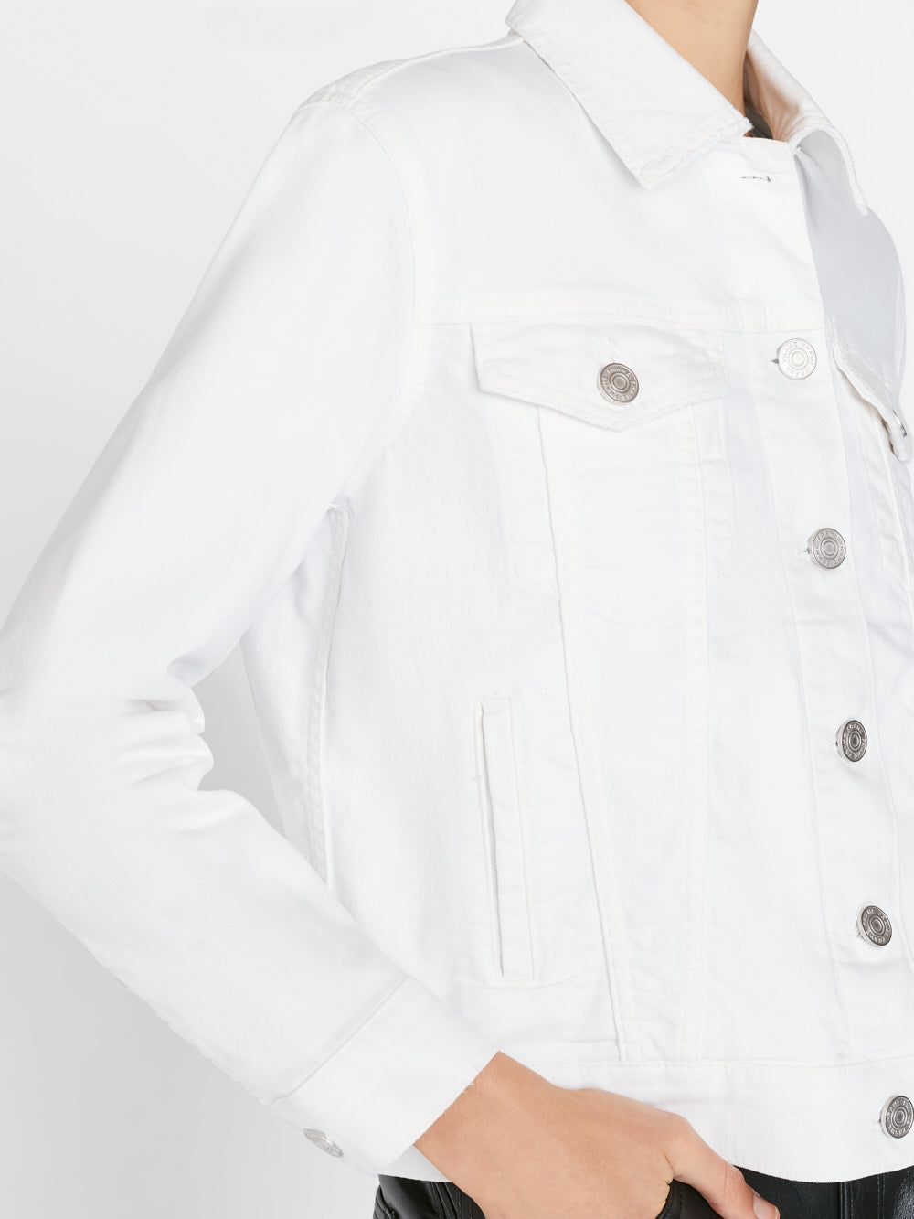 Le Vintage Jacket -- Blanc sold by Frame Denim product image thumbnail 4