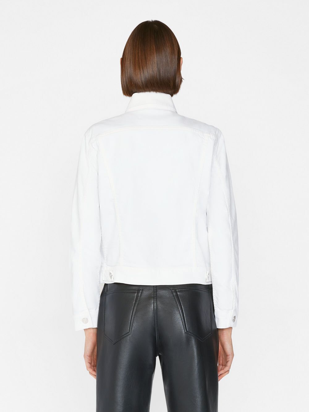 Le Vintage Jacket -- Blanc sold by Frame Denim product image thumbnail 6