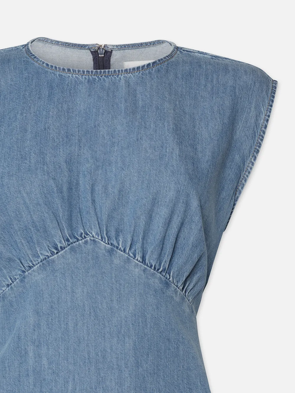 Gathered Tier Hem Dress -- Eugenia sold by Frame Denim product image thumbnail 2