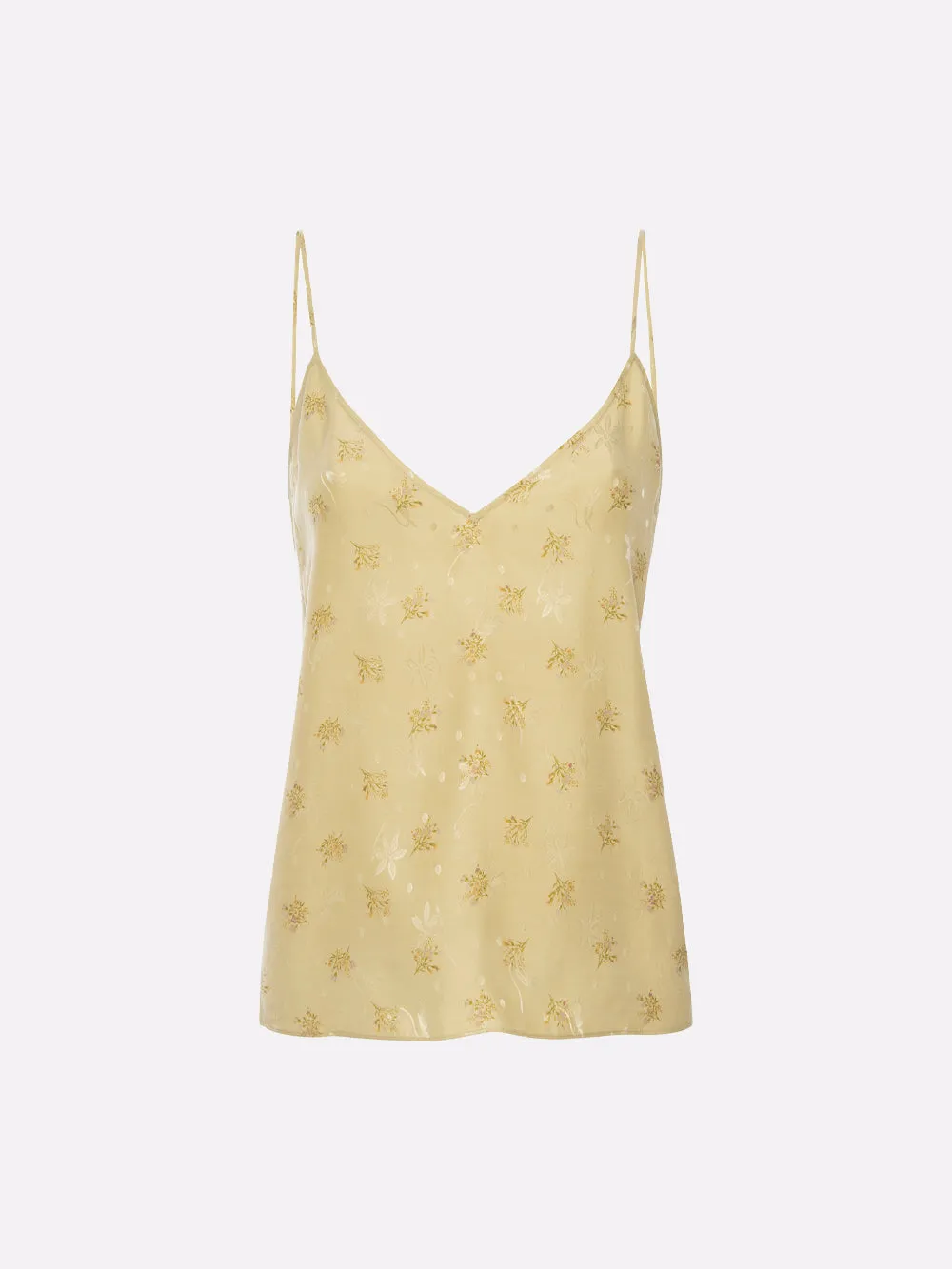 V-Neck Cami Top -- Golden Floral sold by Frame Denim