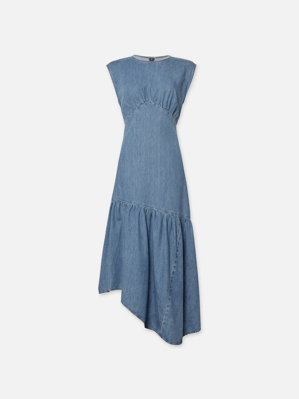 Gathered Tier Hem Dress -- Eugenia sold by Frame Denim