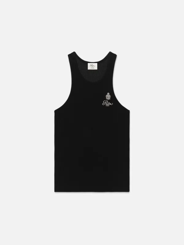Ritz Women's Rib Tank -- Black sold by Frame Denim