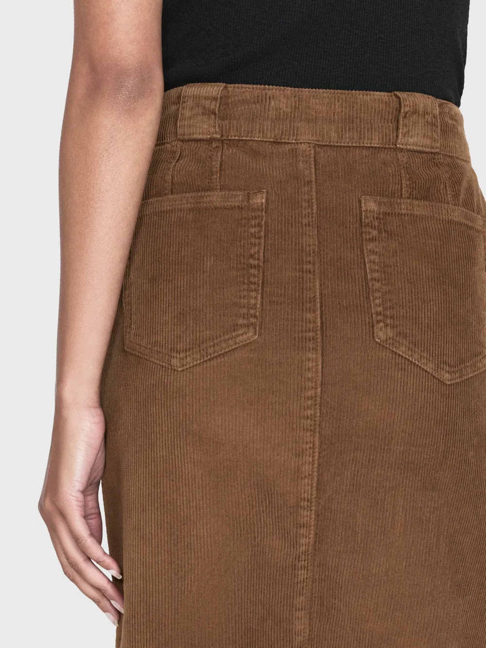 The Penelope Skirt -- Toast sold by Frame Denim product image thumbnail 4