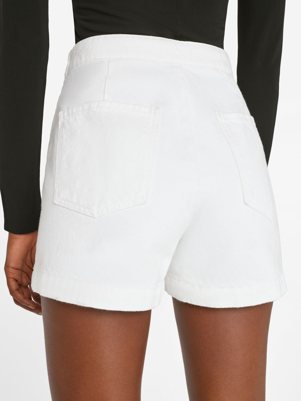 Sailor Snap Short -- Blanc sold by Frame Denim product image thumbnail 5