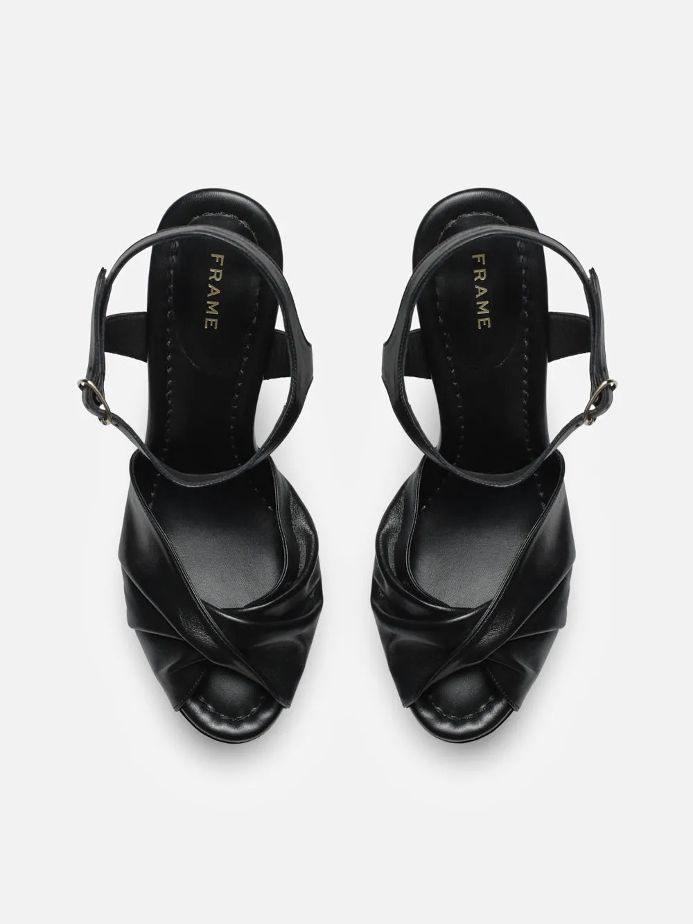 Camille Platform Heel -- Black sold by Frame Denim product image thumbnail 2