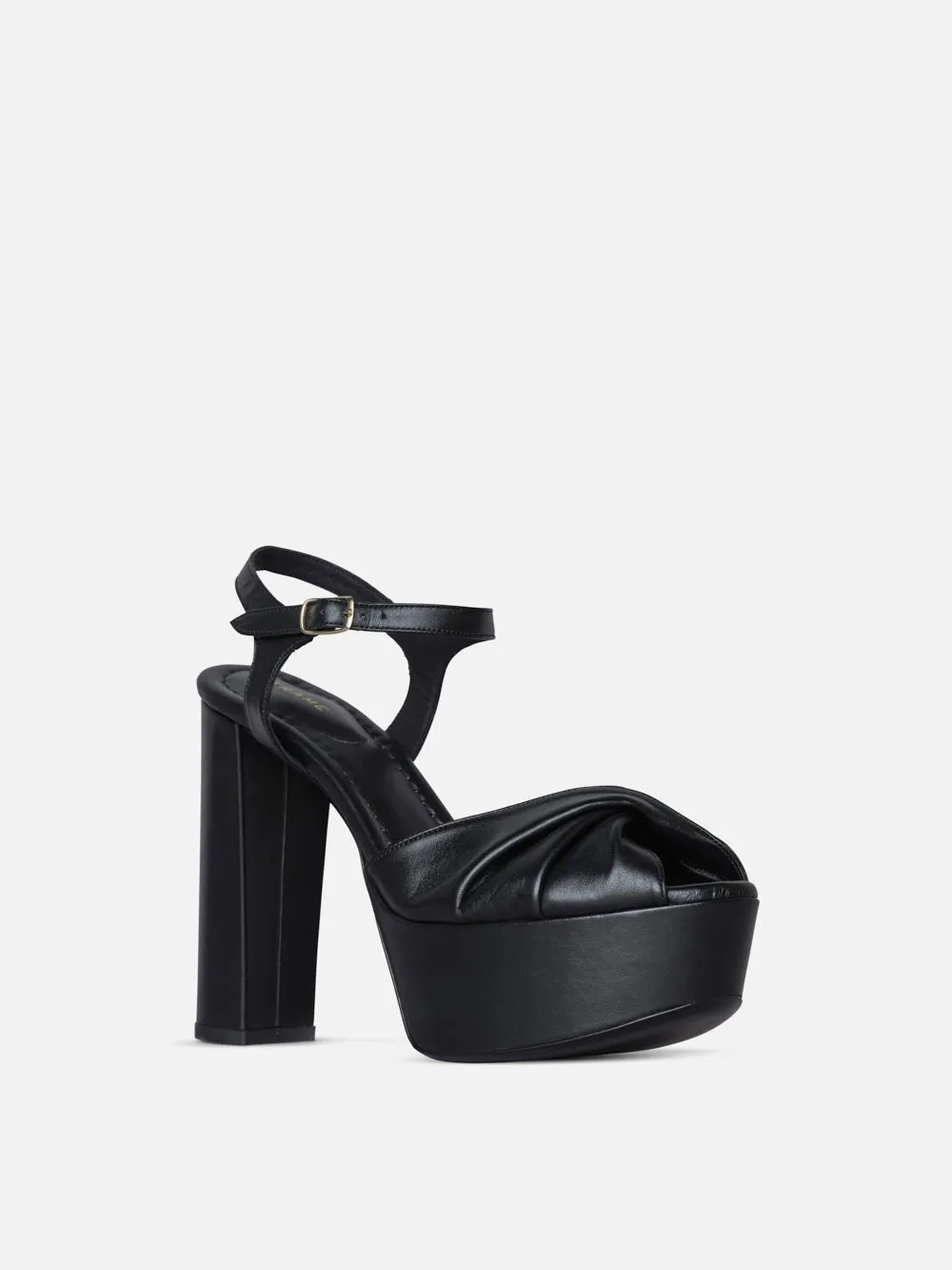 Camille Platform Heel -- Black sold by Frame Denim product image thumbnail 3