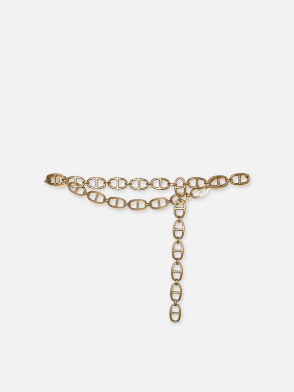 Open Link Chain Belt -- Gold sold by Frame Denim