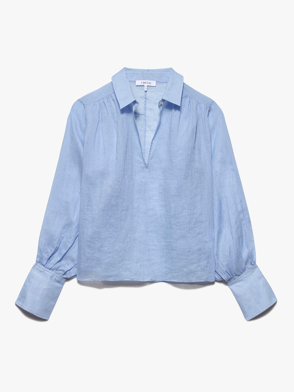 Keyhole Popover -- Oxford Blue sold by Frame Denim product image thumbnail 9
