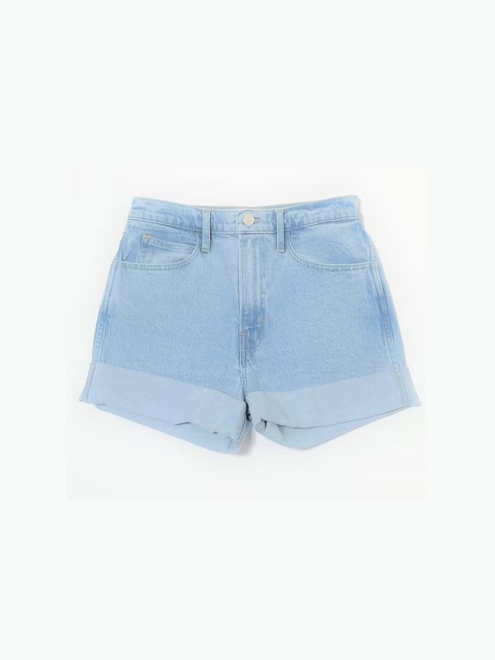 High Rise Cuffed Short -- Whistle sold by Frame Denim