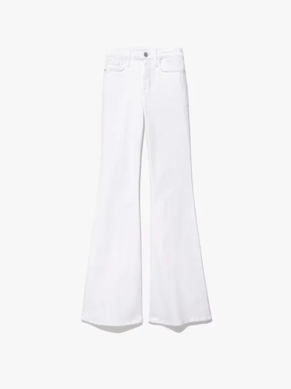 Le One Flare -- Blanc sold by Frame Denim