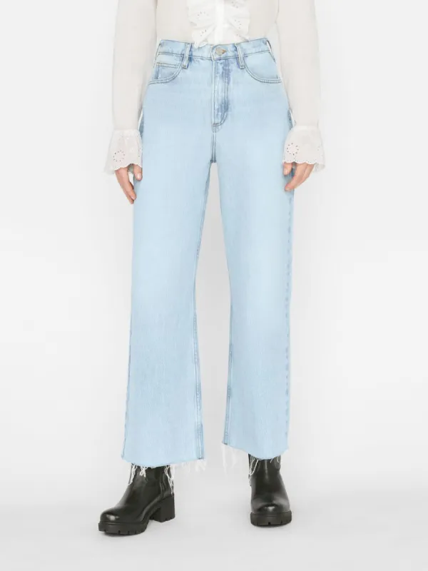 Le High 'N' Tight Wide Crop -- Legacy Chew sold by Frame Denim