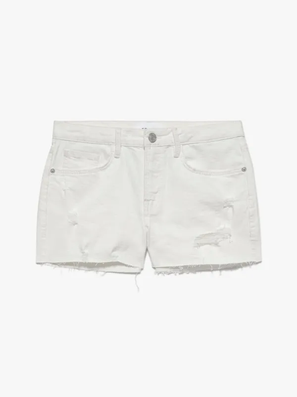 Le Grand Garcon Short -- Au Natural Rips made by Frame Denim