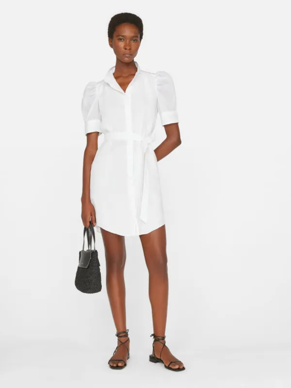 Gillian Mini Dress -- Blanc made by Frame Denim