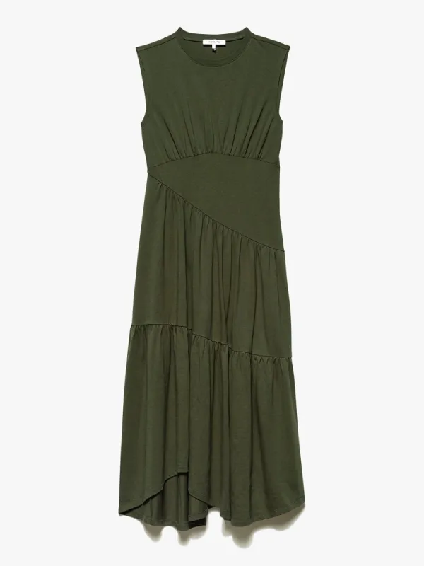 Gathered Seam Knit Dress -- Fatigue made by Frame Denim